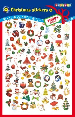kerst stickers
