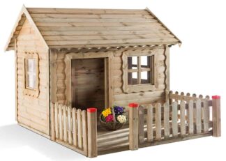 houten speelhuis kind