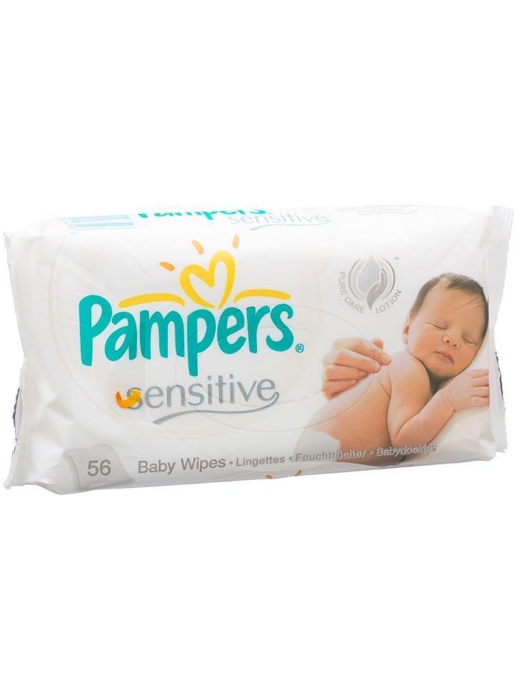 Pampers Sensitive Billendoekjes 12 x 56