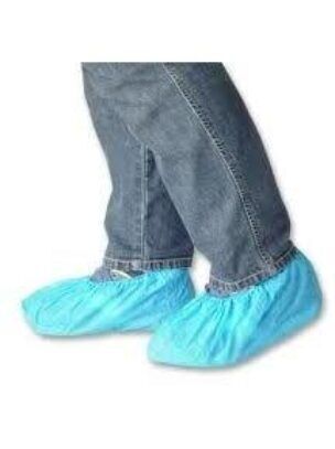 Overschoenen blauw 50 stuks