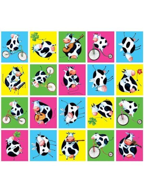 Stickers serie 4 – Grappige koeien