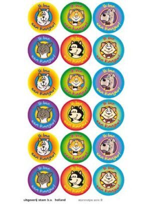 Stickers serie 8 – Ik ben een kanjer