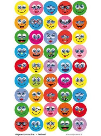 stickers gezichtjes