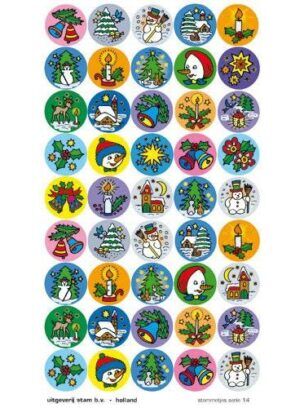 Stickers serie 14 – Kerst