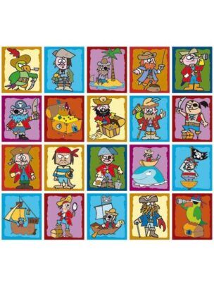 Stickers serie 17 – Piraten