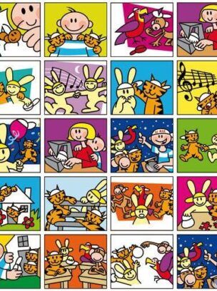 Stickers serie 30 – Kanjer B