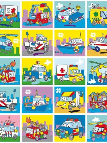 Stickers serie 39 - Hulpdiensten