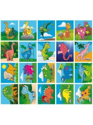 Stickers serie 91 – Dino