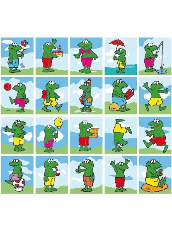 Stickers serie 156 – Kikkers