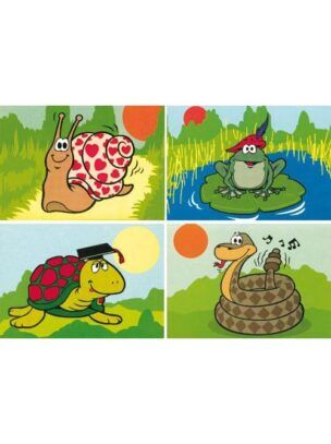 Beloningskaarten serie 268 – Grappige reptielen