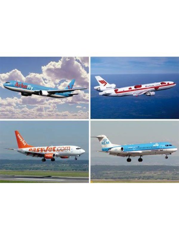 Ansichtkaarten serie 3084 – vliegtuigen foto 1