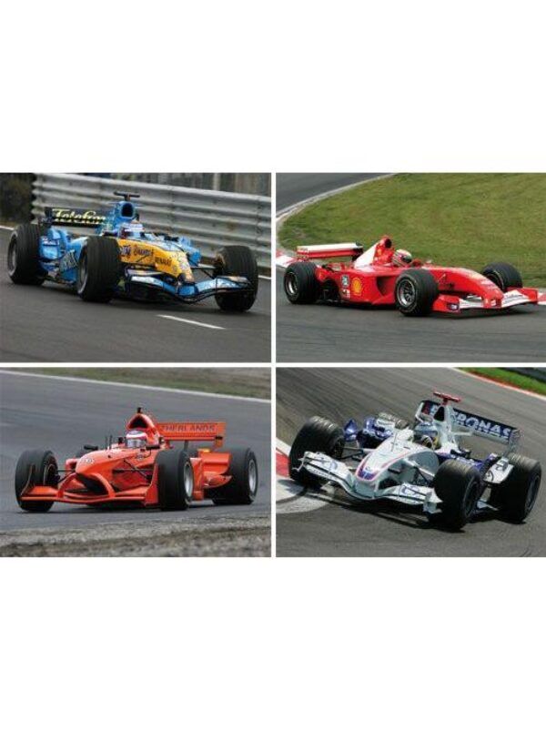 Ansichtkaarten serie 3123 – race autos