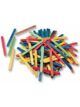 Houten lolli stokjes 500 st gekleurd