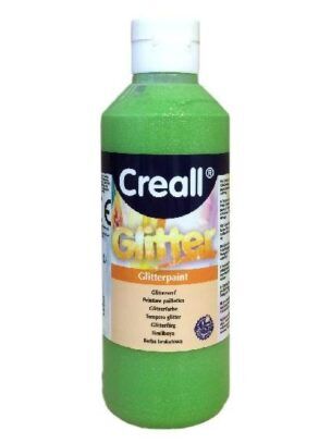 Creall glitterverf 250 ml 10 groen