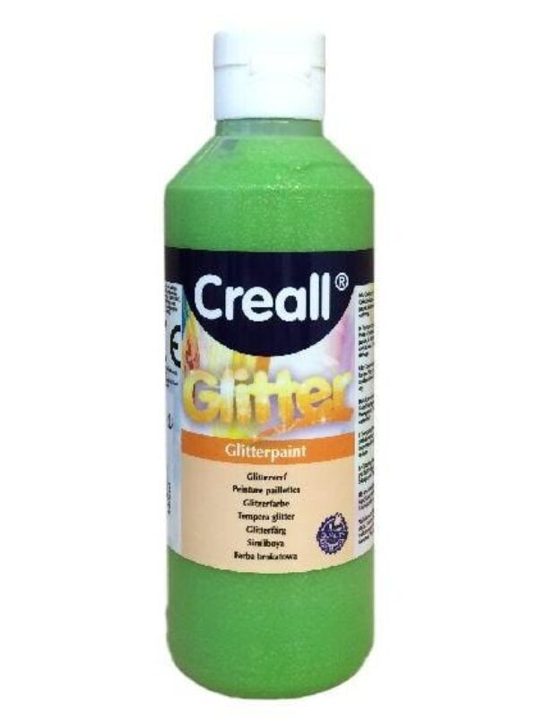 Creall glitterverf 250 ml 10 groen