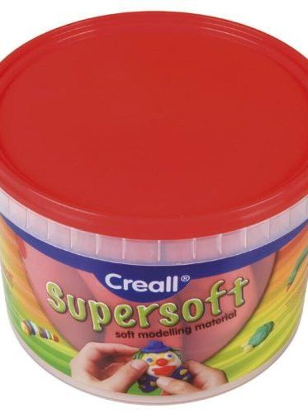 Creall supersoft klei 1750 gram rood