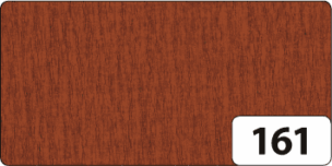 Crepepapier 50 cm x 2,5 meter 10 vouw bruin