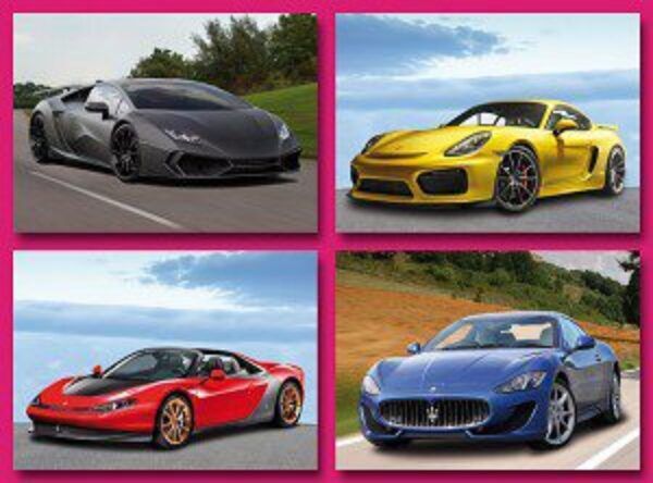 Grote kaarten serie 926 – sportwagens