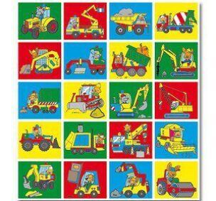Stickers serie 129 – Getekende machines
