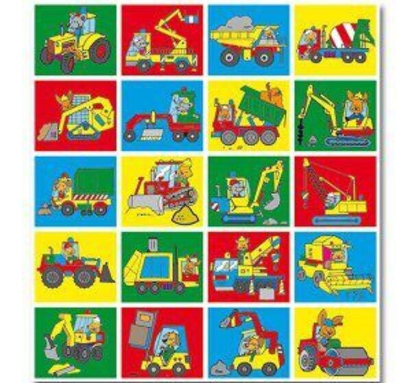 Stickers serie 129 – Getekende machines
