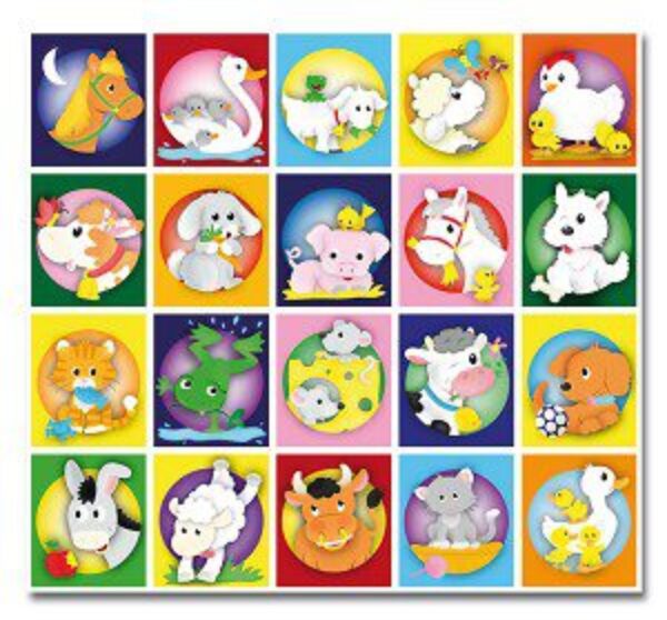 Stickers serie 83 – Boerderij dieren foto 1