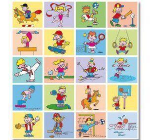 Stickers serie 124 – Sport