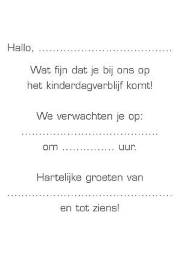 Oproepkaarten serie 906 Kinderdagverblijf – grappige koeien