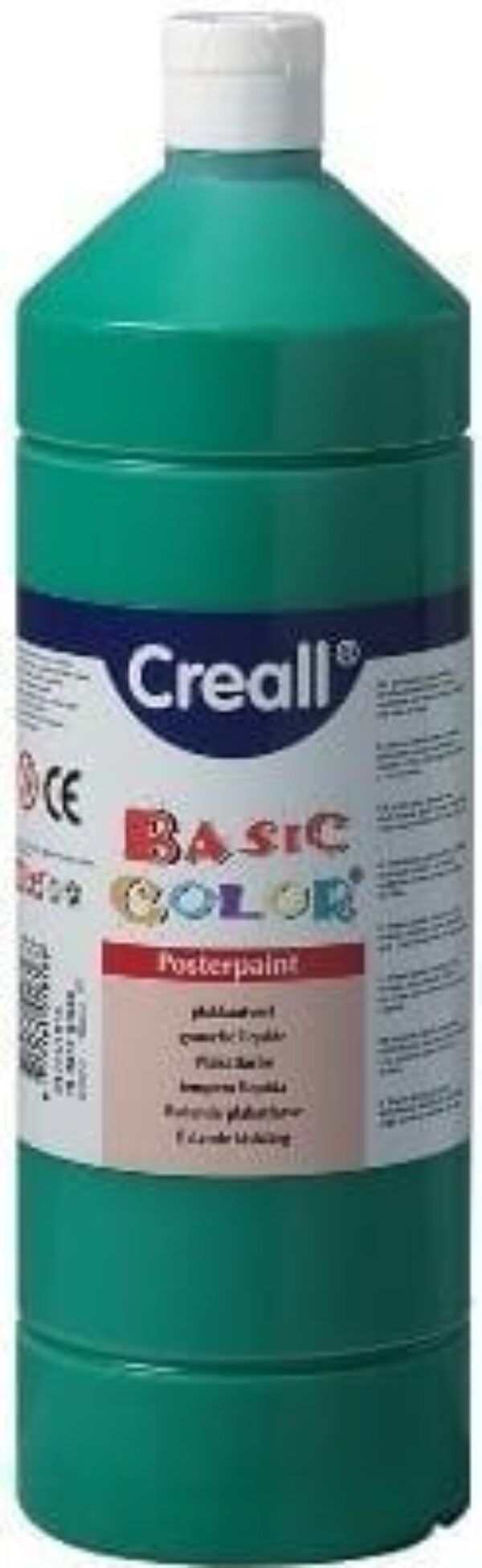 Creall Basic color plakkaatverf 1000 ml – 16 donkergroen