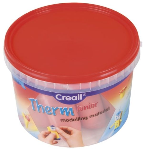 Creall klei therm junior 2000 gram 01 rood foto 1