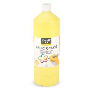 Creall color plakkaatverf 1000 ml 01 lichtgeel