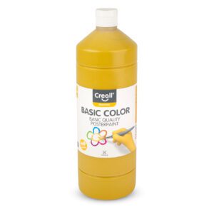 Creall Basic color plakkaatverf 1000 ml - 17 oker