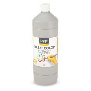 Creall Basic color plakkaatverf 1000 ml 22 grijs