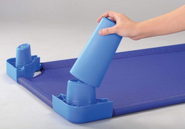 Rustbed kunststof blauw