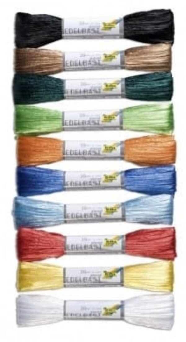 Raffia 10 kleuren assorti
