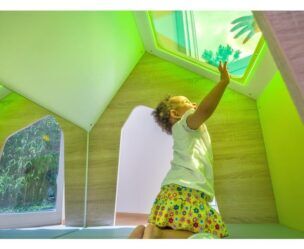 EduCasa speelhuisje Sinne – 108,5 x 100 x 100 cm foto 2