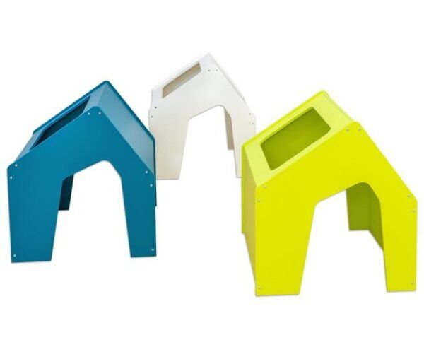 EduCasa speelhuisje wit 108,5 x 100 x 100 cm