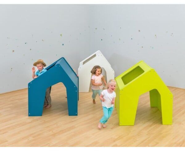 EduCasa speelhuisje wit 108,5 x 100 x 100 cm