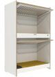 Duoslaper Basic-line met kantelhek 124 x 64 x 188 cm -Wit