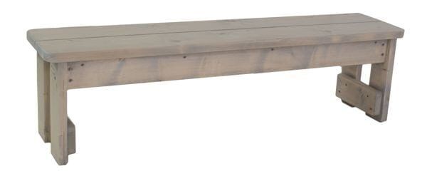 Groepsbank Amsterdam Steigerhout laag 130 x 30 x 35 cm