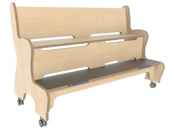 Hoogzit Ergobank 125 cm – Berken