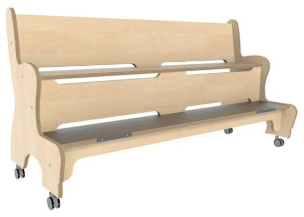 Hoogzit Ergobank 155 cm – Berken