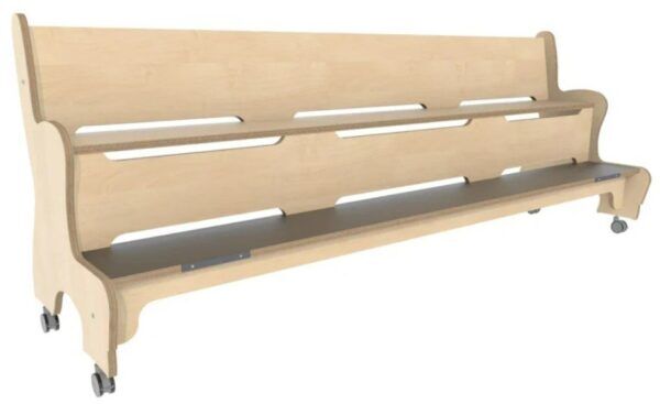 Hoogzit Ergobank 215 cm – Berken