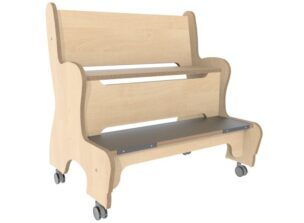 Hoogzit Ergobank 80 cm – Berken