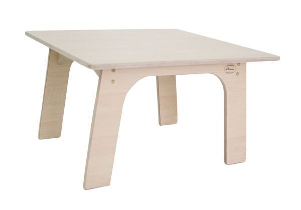 Keukenhof tafel BSO 80 x 80 x 60 – Berken