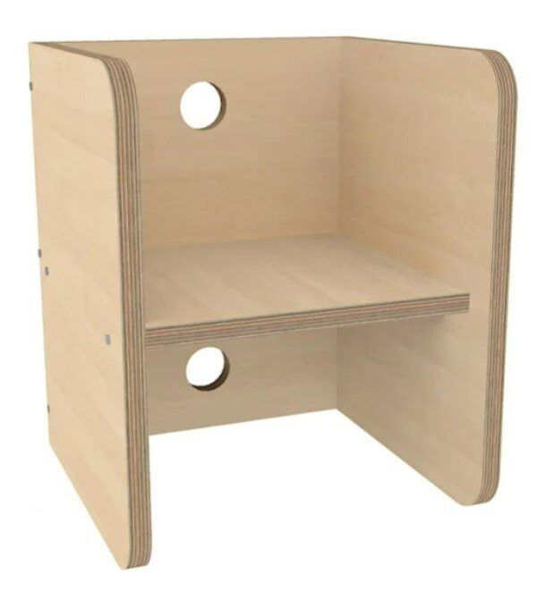 Kubus stoel 33 x 32 x 38,5 cm – Berken