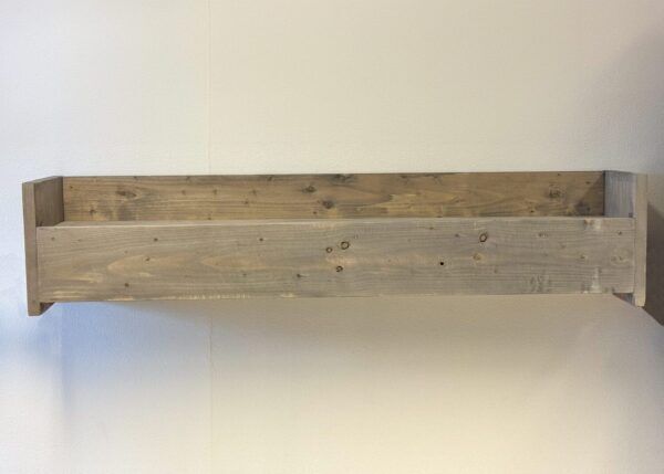 Steigerhouten Kapstok met legplank 180 cm