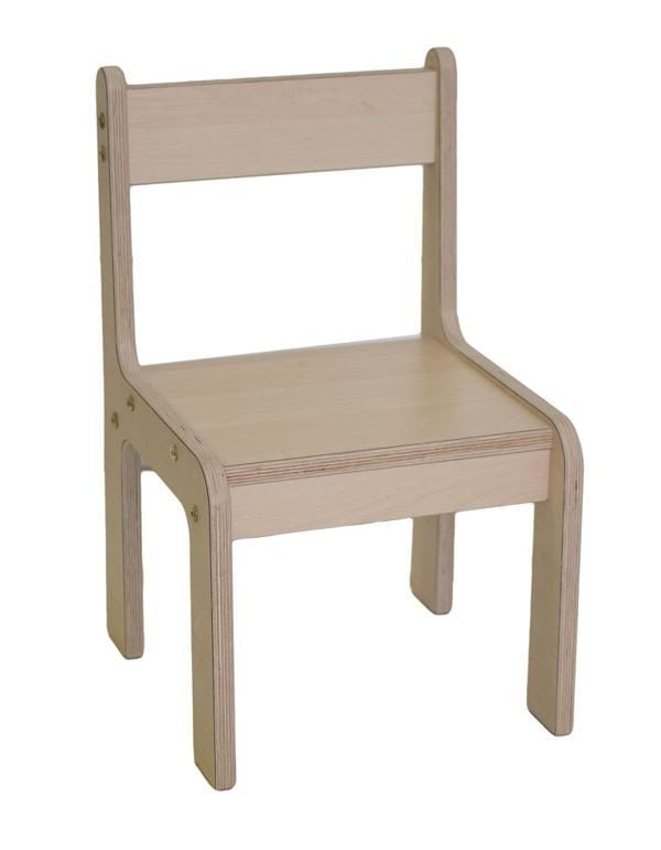 Keukenhof peuter stoel zithoogte 28 cm – Berken foto 1