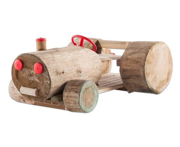 Houten Speeltoestel Tractor massief