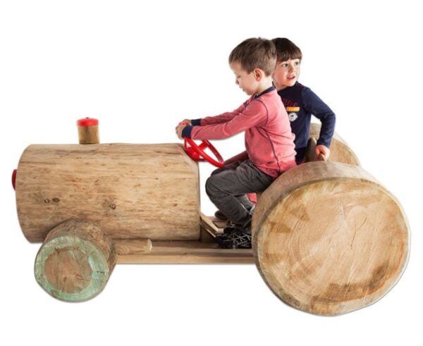 Houten Speeltoestel Tractor massief