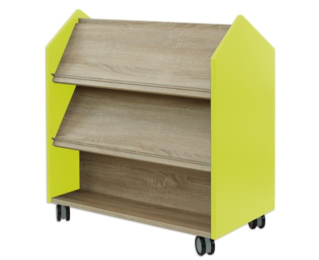 EduCasa bibliotheekwagen lime